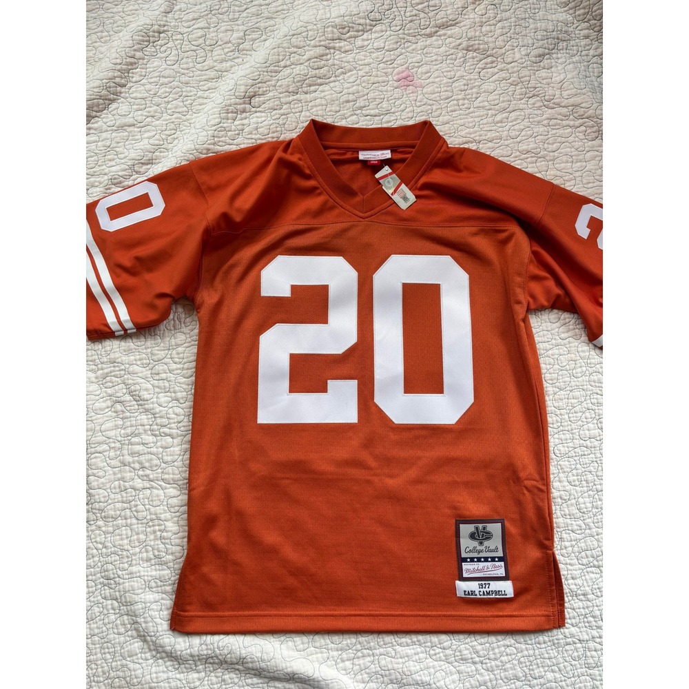 Mitchell & Ness Earl Campbell 1977 Texas Longhorns Jersey Men's Medium‎ (40)